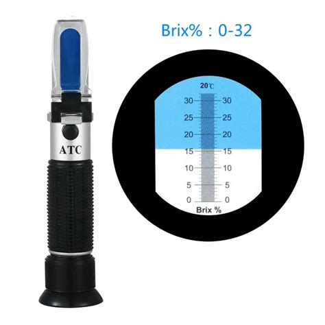 hand held refractometer calibration|handheld brix refractometer.